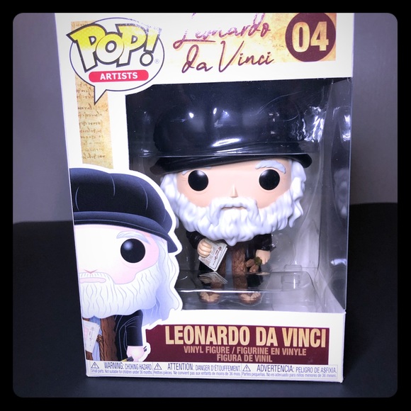 funko pop leonardo da vinci